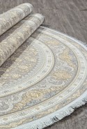 Ковер иранский овальный ADRINA 153062 - 000 (серый) Иран