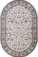 Ковер российский овальный VALENCIA DELUXE d251 - CREAM-BROWN (кремовый) Россия