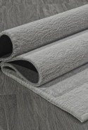 Ковер турецкий прямоугольный SOFT RABBIT Solid - L.BEIGE 70 (серый) Турция